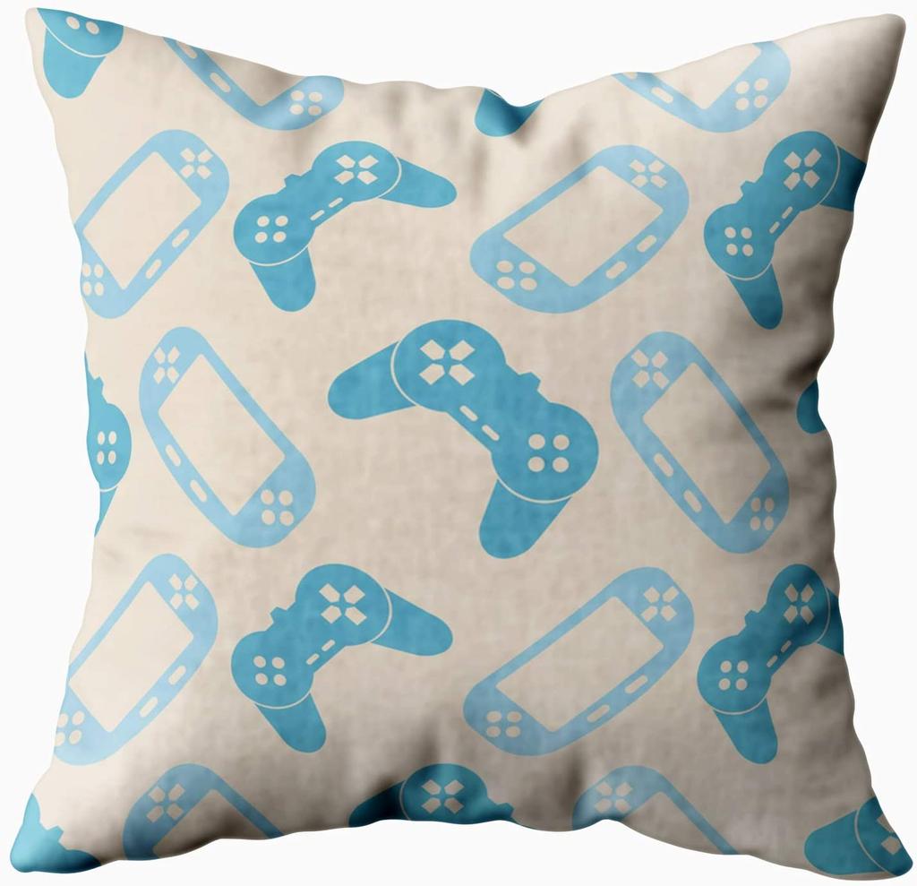 RZN Gamer игровой контроллер джойстик чехол для подушки с джойстиком красный плед наволочки 45x45 см для домашних диванов