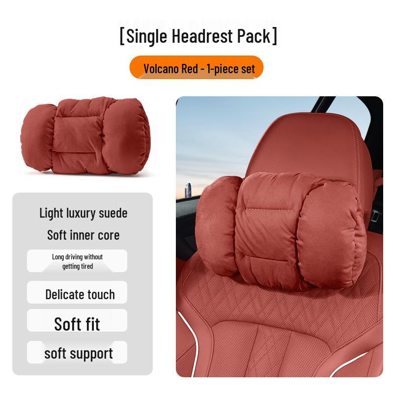 Zeekr 7X/009/007/007GT/MIX Plush Headrest Lumbar Pillow Blanket Combo