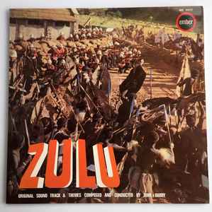 Виниловая пластинка JOHN BARRY Zulu Оригинальный саундтрек к фильму NR5012 Ember Records 1964 Великобритания Саундтреки Мюзиклы Б/у