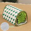 Small Animal Cooling Shelter Hamster Guinea Pig Rabbit Hideout Tunnel Toy with Breathable Design