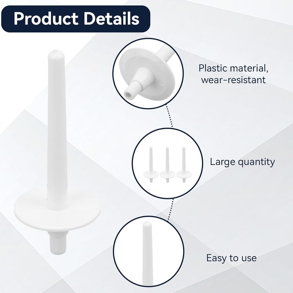 Auxiliary Spool Pin, 6 Pcs Pare Sewing Machine Spool Pin Thread Spool Holder for Most Sewing Machines Bobbin Winder Spindle