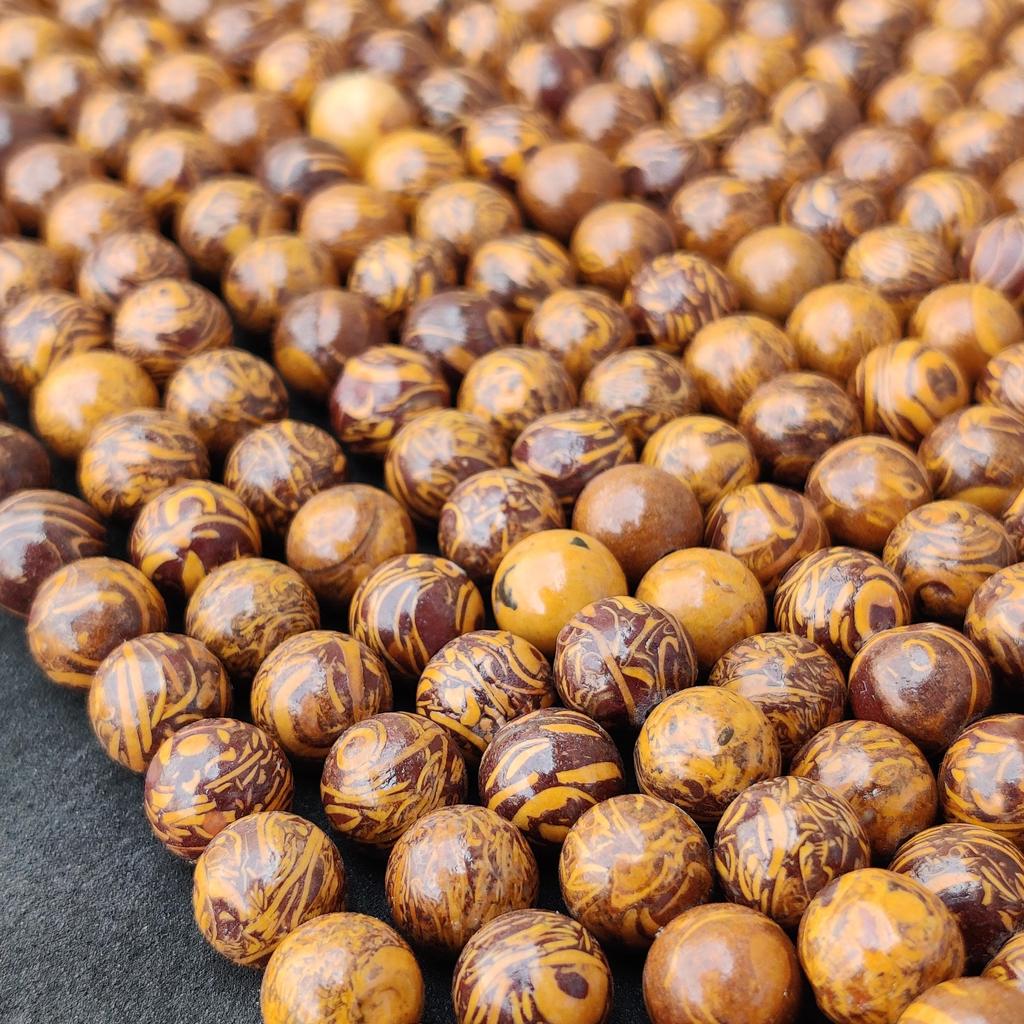 Бусины яшмы высшего качества из натуральной кожи слона Мариам, бусины из драгоценных камней, свободные бусины длиной 14–15 дюймов, бусины размером 6 мм, 8 мм, 10 мм.