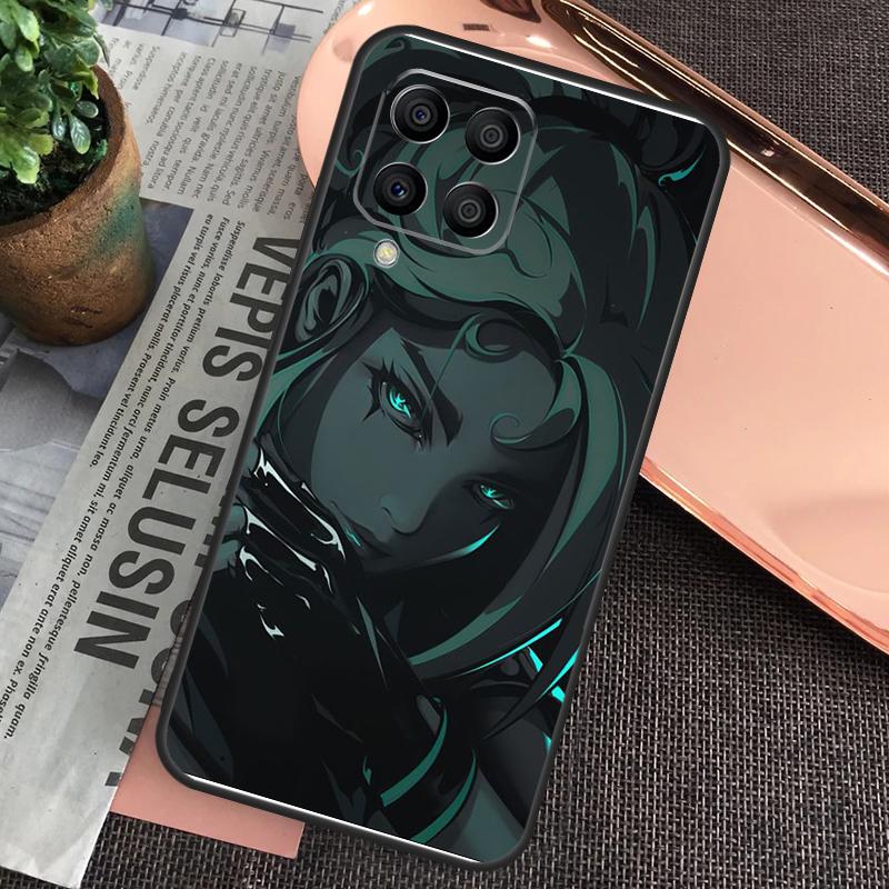 Valorant Case For Samsung Galaxy M15 M55 M13 M23 M33 M53 M31 M51 M14 M34 M54 M20 M30s M12 M32 M52