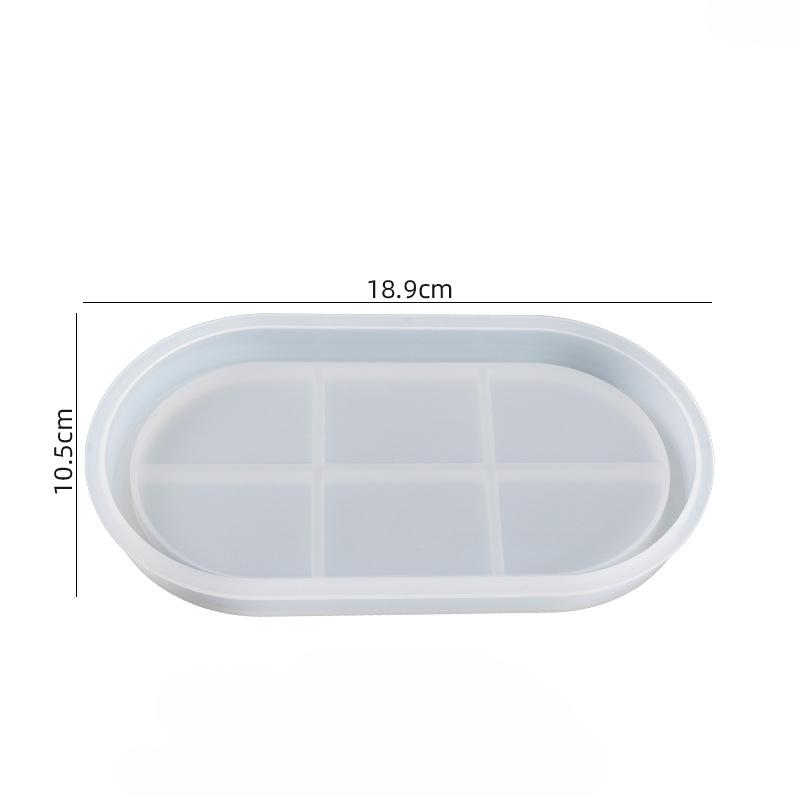 Формы для хрустальных капельниц, Большие, Средние, Маленькие, Формы для овальных тарелок, Прямоугольные эллипсы, Подносы для хранения, Тарелки, Силиконовые формы