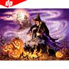 5d Diamond Painting Full Witch Diamond Cartoon Diamond Embroidery Art Rhinestones Paint with Diamond