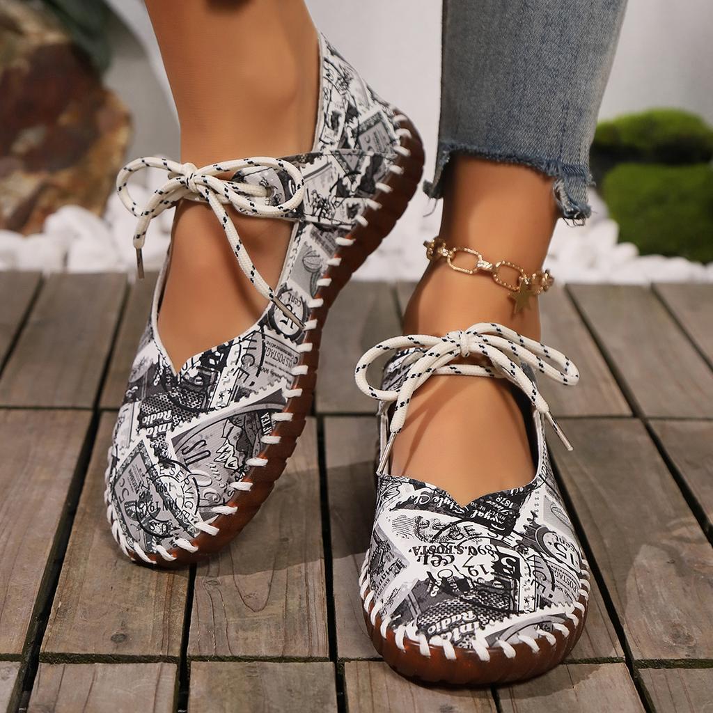 Fashion Women's Shoes 2024 Spring Fashion New Outdoor Casual Flat Shoes Women's Comfortable Casual Shoes