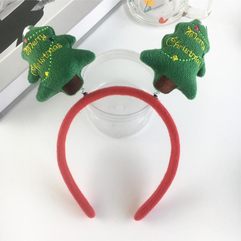 Рождественский ободок с рогами в стиле Мори Гёрл: Милый красный снеговик - аксессуар для волос для праздничных вечеринок
