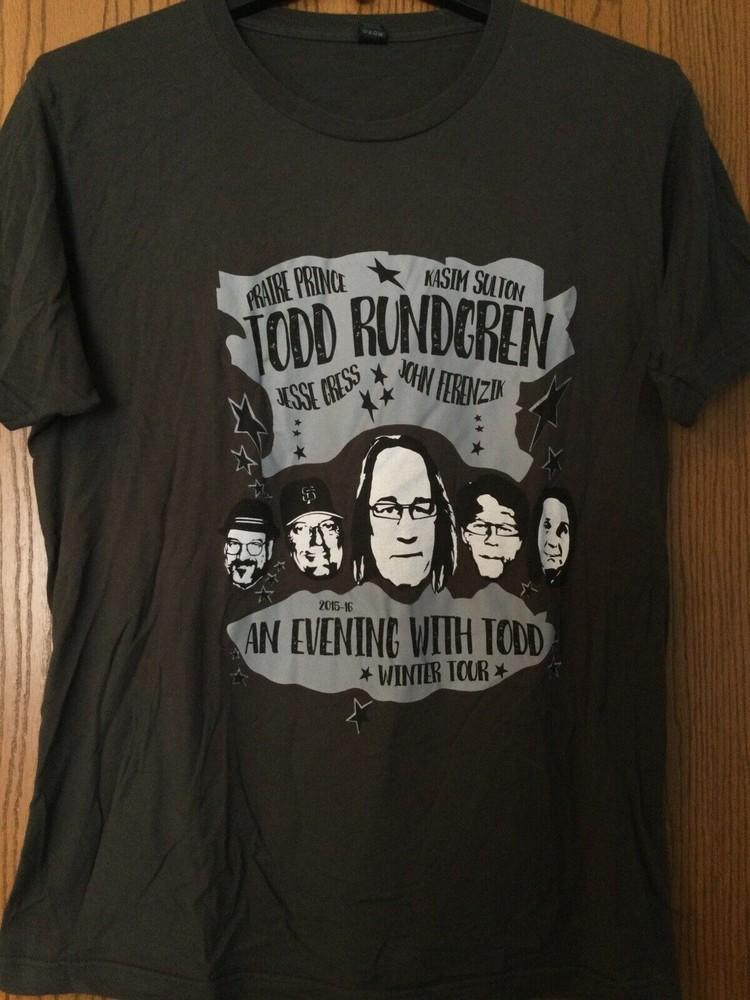 Todd Rundgren - An Evening With Todd - Winter Tour 2015-16 T-shirt S-4XL BT158 Unisex T-Shirt