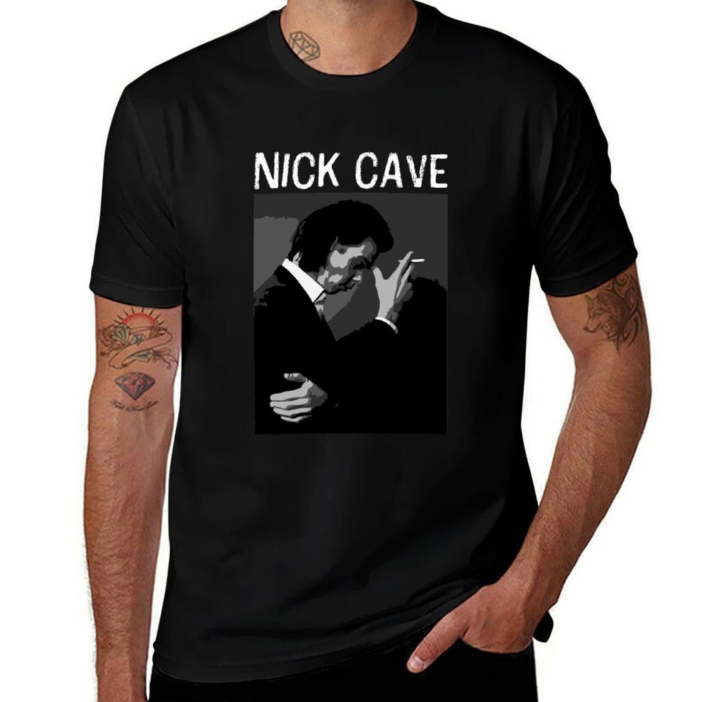 Tribute To Nick Cave T-Shirt Graphic T Shirts for Man T Shirts for Man Slim Fit T Shirts for Man Graphic Funny T-Shirt