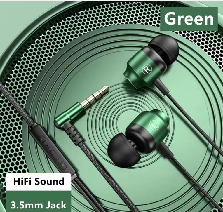 Gamer Wired Headphones Gaming Wired Earphone Metal HiFi Bass Stereo 3.5mm Earphone Earbud For Phone Computer Mic L Jack Magnetic