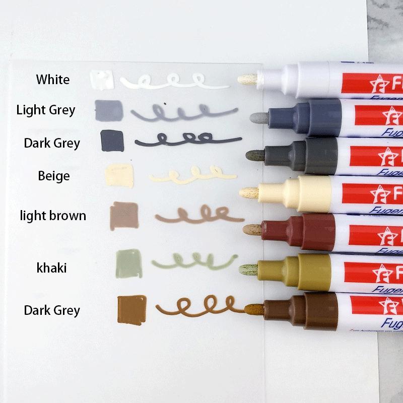 New Home Decor Tile Marker Repair Wall Pen White Grout Marker Odorless Non Toxic for Tiles Floor