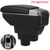 For Opel Corsa Armrest Box Opel Corsa D Universal Car Central Armrest Storage Box Cup Holder