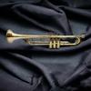 45.72 Cm Handmade Brass Trumpet For Music Classroom Music Room Non-working Brass Music Instruments For Showpiece Gift For Students