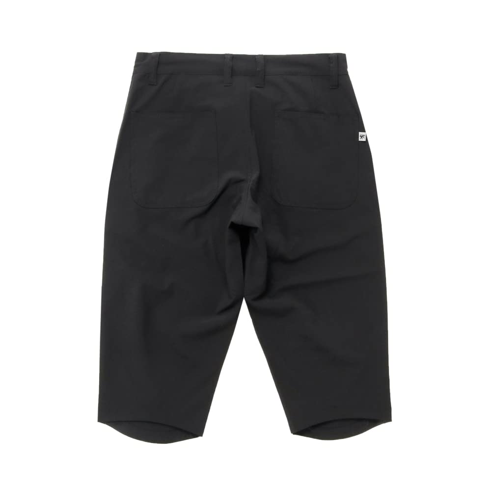 Капельмуур Рипстоп 3D Укороченные Черные Брюки,