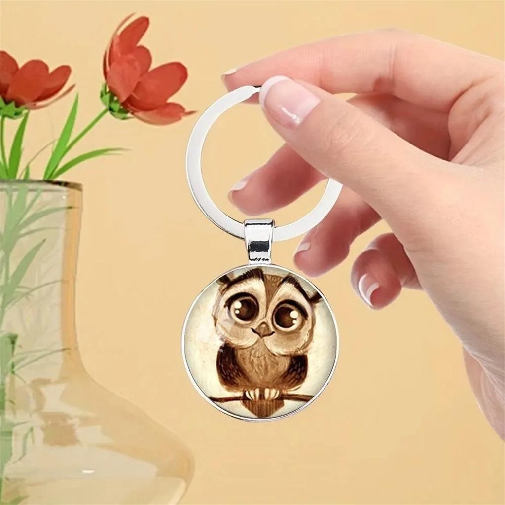 Брелок для ключей с рисунком в виде сумки