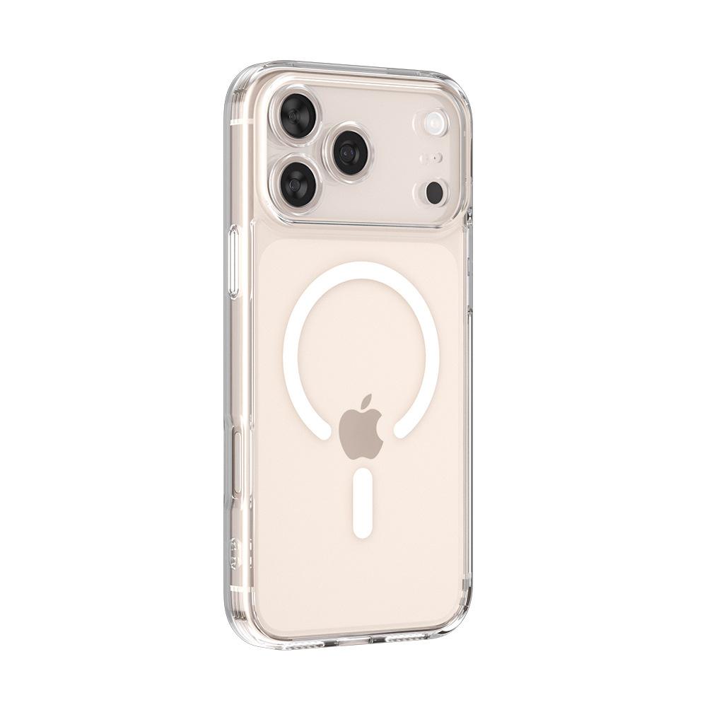 Fine hole high magnetic suction mobile phone case is suitable for Apple 17promax camera touch button all-inclusive anti-drop protective cover