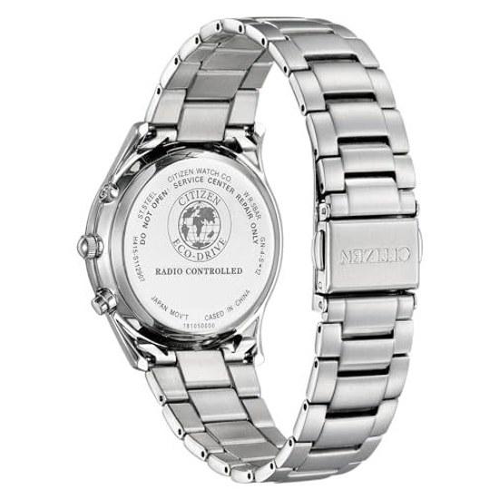 Мужские наручные часы Citizen Коллекция Simple Adjust Eco-Drive радиоуправляемые тонкая модель AS1060-54E.