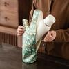 BEPAN Travel thermos cup bag large liter water cup light luxury advanced sense tea high appearance level hand bag
