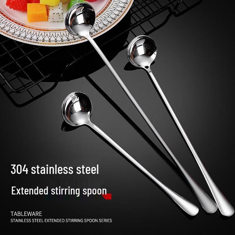Fuao 304 Stainless Steel Long Handle Multi-purpose Spoon