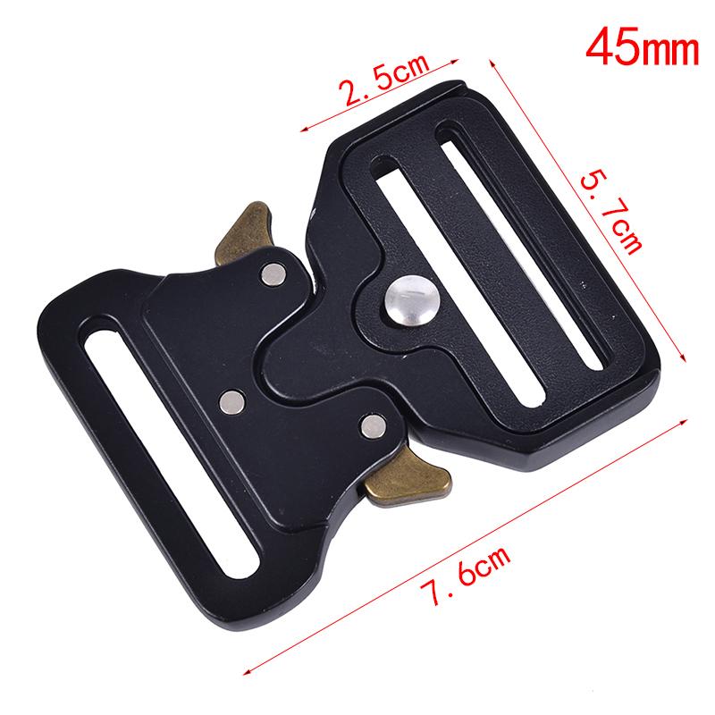 Quick Side Release Metal Strap Buckles For Webbing Bags Luggage Accessories