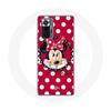 Case - Xiaomi - Redmi Note 10 Pro - Minnie Mouse - Silicone - Red - Flexible