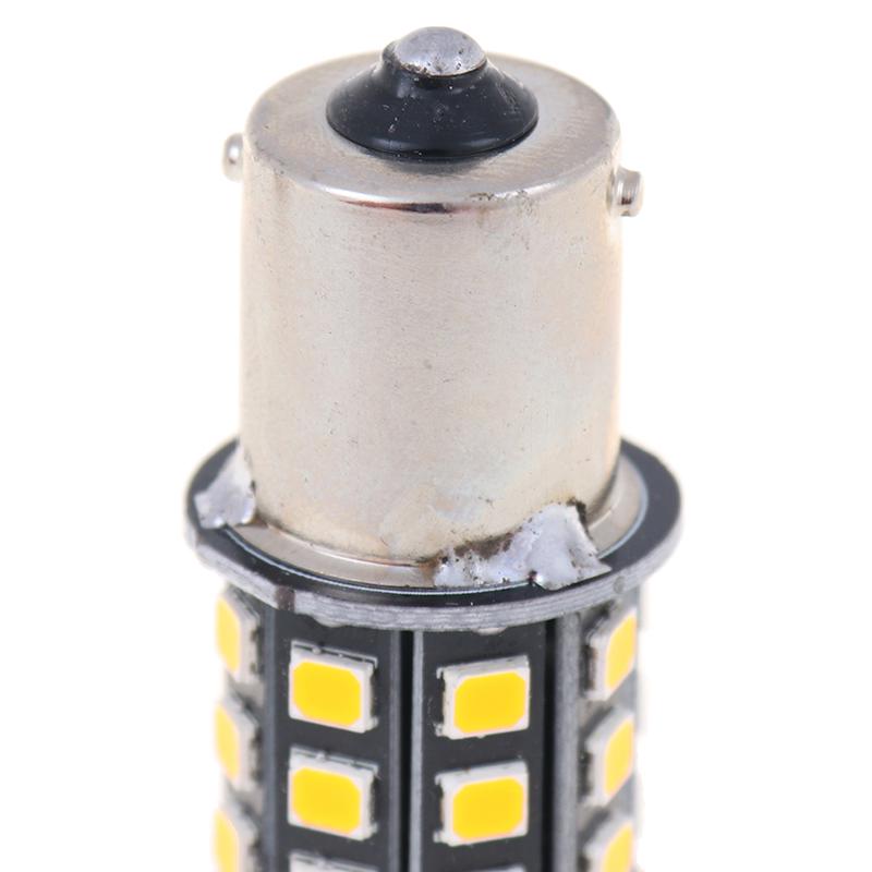 2 шт. 1156 Ba15S 2835 33-Smd желтые светодиодные лампы для указателей поворота автомобиля, стоп-сигналы