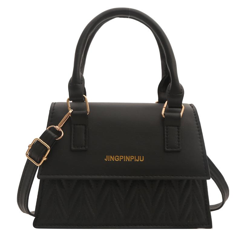 Retro Fashion Retro Fashion Spring New Korean Version Simple Casual One Shoulder Hand Wire Crossbody Small Square Bag