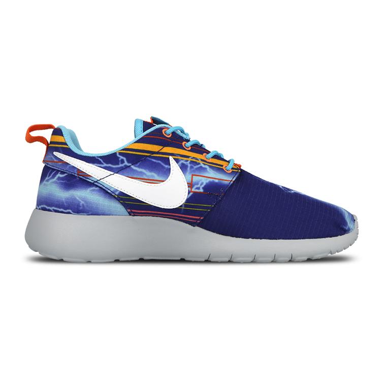 Nike Roshe One Print 'Синий Белый Красный' GS 677782-401