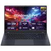 Intel Core N95 Slim Windows 11 Pro 4C4T DDR5 12GB RAM 512GB NVMe 2280 SSD To Fingerprint Full USB Lightweight and Slim Laptop, 15.6-inch, Compatible,