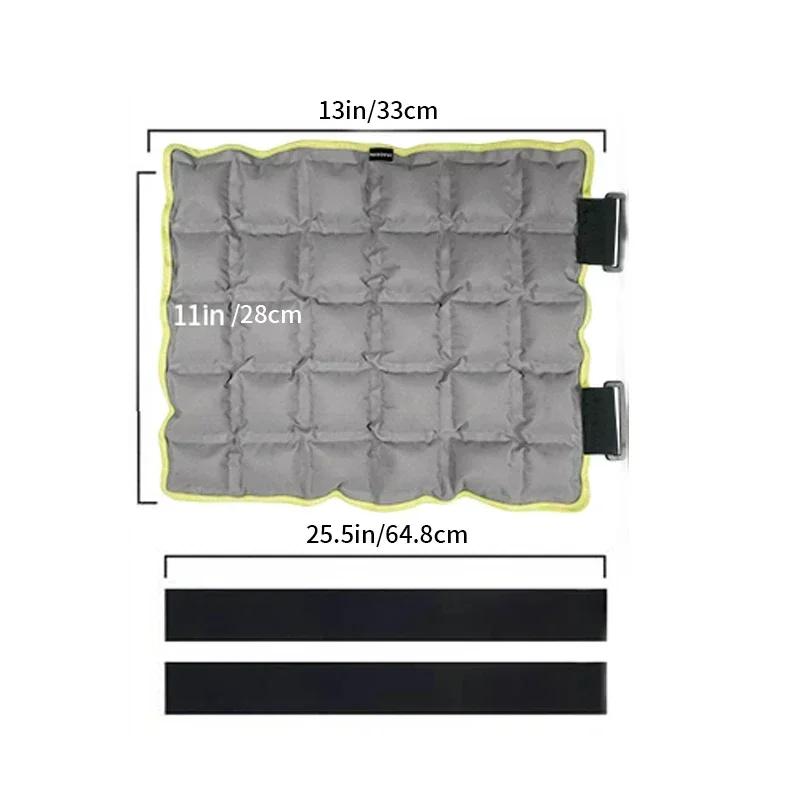 Большой пакет со льдом для колена при травмах, многоразовый холодный и горячий компресс для колена, ноги, шеи для облегчения боли, терапия холодным компрессом для ухода за ногами