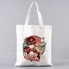 Toilet Bound Hanako Kun Shopping Bag Bolsas De Tela Grocery Shopper Shopping Jute Bag Cotton Bag Jute Sacola Reciclaje