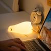 Утка Ночники Светодиодный Ночник Утенок Перезаряжаемая Лампа USB Мультяшный Силиконовый Детский Декор для Спальни Ребенка Подарок на День Рождения