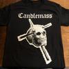 Футболка с принтом группы Candlemass Черная Унисекс Размеры от S до 5XL Унисекс Футболка