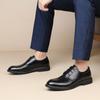 Большого размера деловая кожаная обувь мужская 2025 весна новая мужская кожаная повседневная нарядная кожаная обувь мужская дерби мужская обувь