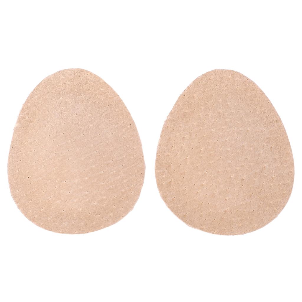 3 Pairs Cushioned Metatarsal Pads Shock Absorbing Self Adhesive Faux Leather Arch Forefoot Pads for