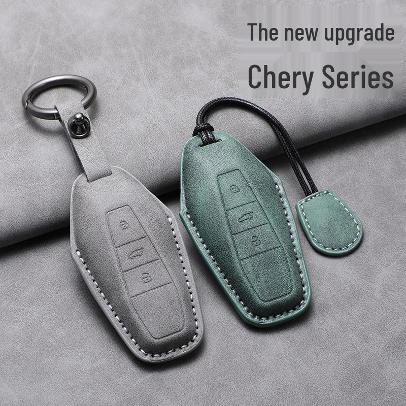 Чехол для ключа Chery - Удобный аксессуар для автомобиля EQ7 Сумка для ключей Ракушка Пряжка
