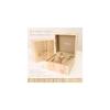 Nafuka NFK-76100 Деревянный корпус Аналоговые кварцевые часы Кожаный ремешок Легкие Унисекс Парные часы