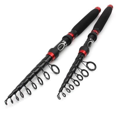 LEO РЫБАЛКА Телескопическая удочка 1,8-3,0 м, высокоуглеродистый вал 30 т, 6 слоев углеродного волокна, максимальное тяговое усилие, спиннинг 10 кг для пресной и соленой воды