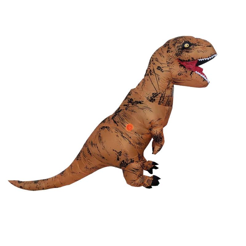 Tyrannosaurus Rex Dinosaur Inflatable Costume Halloween Muscle Tyrannosaurus Rex Inflatable Costume Dinosaur Costume Party Props Funny