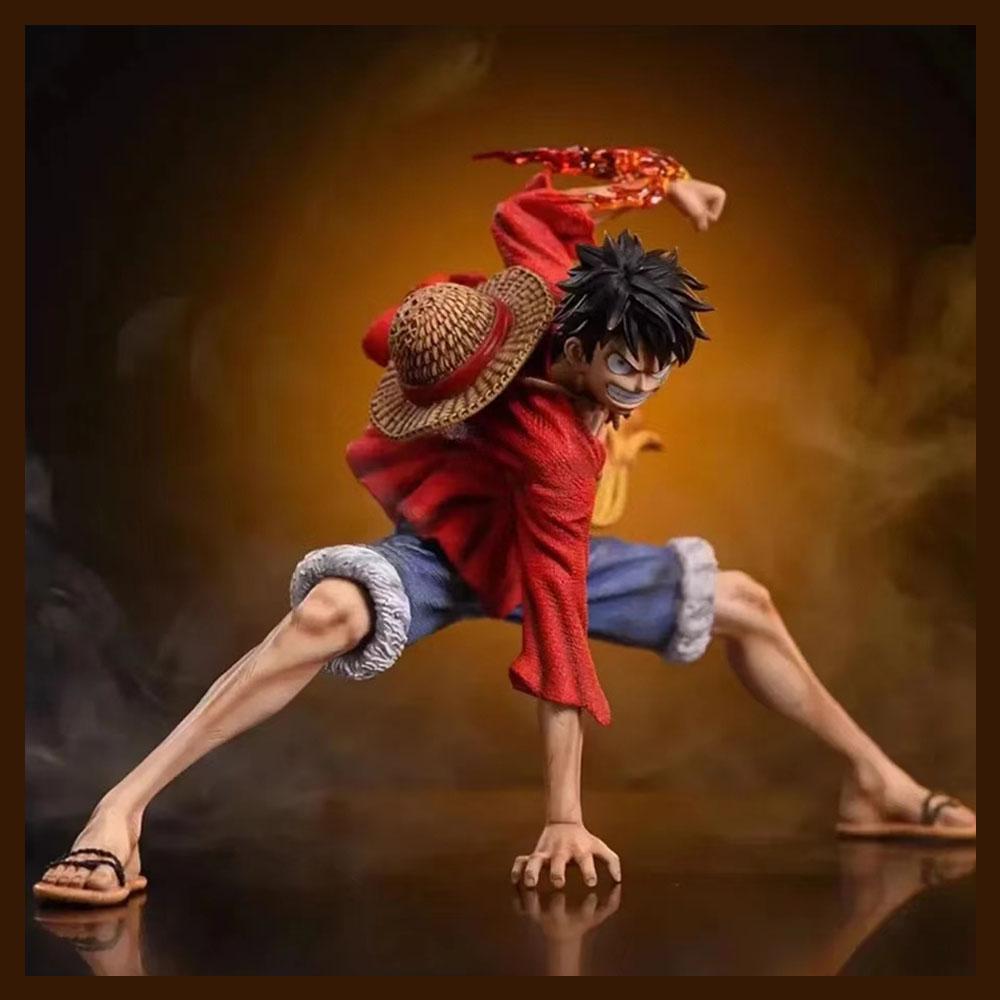 18см One Piece Манки Д. Луффи Луффи Фигурки Боевой Стиль Фигурки Действия Коллекция Аниме Модель из ПВХ Куклы Игрушки Подарки на День Рождения для Детей
