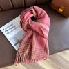 Новые зимние платки, шарфы, обертывание, дизайн, кашемировый шарф, женский, теплый, модный, пашмина, женское пончо, шейный платок, эшарп, бандана