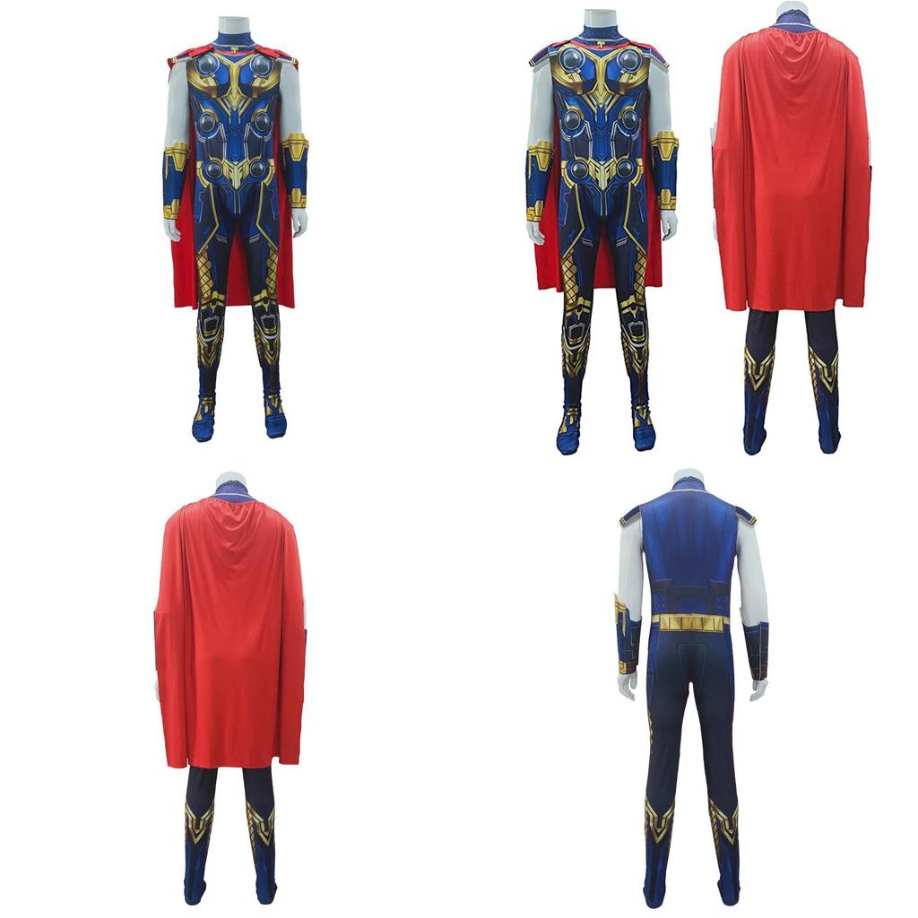 Любовь и Гром Тор Одинсон Костюм для косплея для детей и взрослых Идеально подходит для Хэллоуина и карнавала