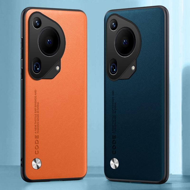 Обычный чехол из искусственной кожи для Huawei Pura 70 Ultra, матовый силиконовый противоударный защитный чехол с мягким краем для телефона Huawei Pura 70 Pro Plus 70pro+