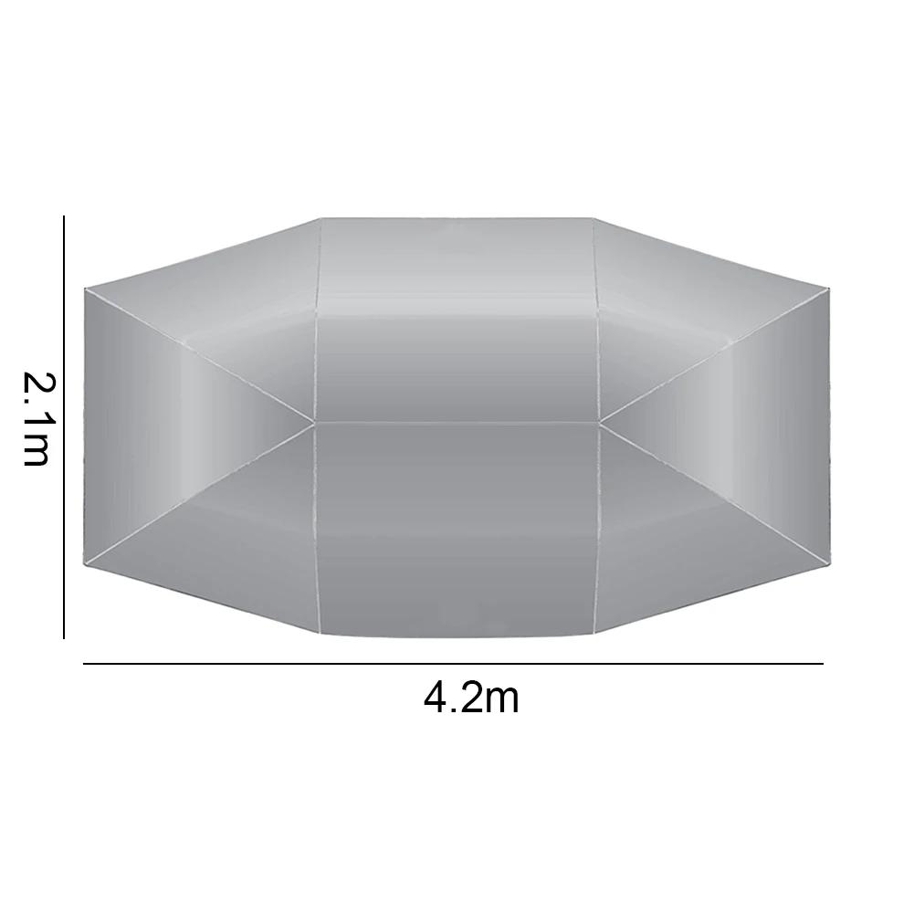 Передвижной навес-палатка для автомобиля, водонепроницаемый защитный навес для транспортного средства, портативный зонт для защиты автомобиля от УФ-лучей для кемпинга на открытом воздухе