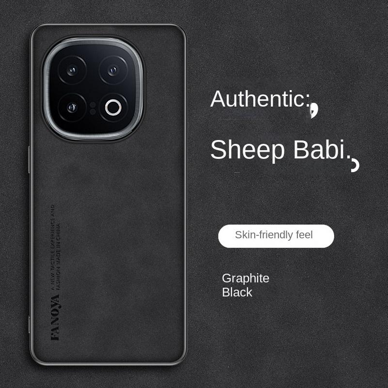 Простой кожаный удобный замшевый чехол для VIVO IQOO 13 12 Pro 11 Pro IQOO Z9X Z9 Turbo Z8 Z8X IQOO Neo 9 8 Защитная крышка для камеры