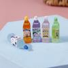 5Pcs Dollhouse Miniature Food Play Japanese Juice Tea Drink Model Props Life Set