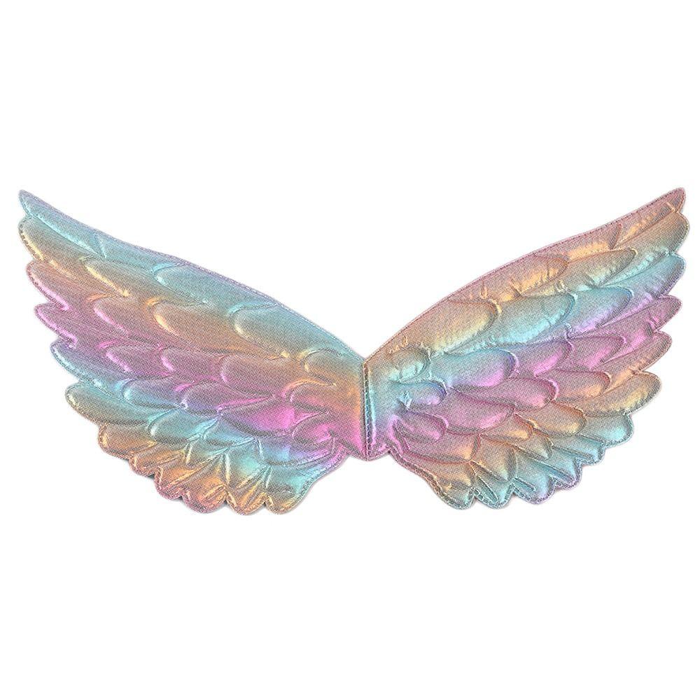 Крылья феи ангела детский подарок девочки радужная вечеринка по случаю дня рождения украшение реквизит для косплея принадлежности детский душ