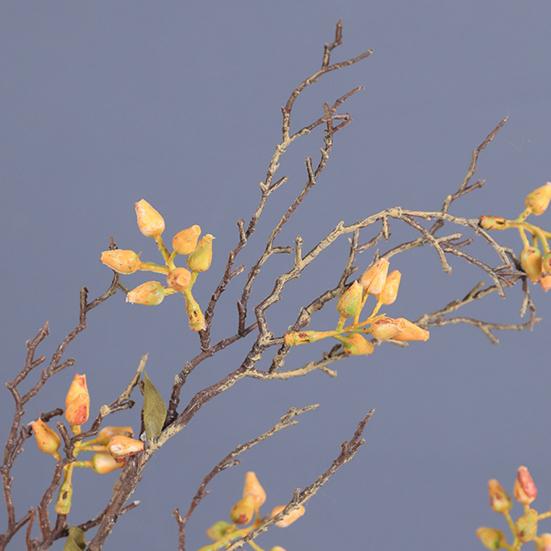 Искусственная Эджвортия Хризанта Dead Branch Реалистичная Искусственная Ветка Дерева Дом Офис Свадебная Вечеринка В помещении На улице Искусственные Растения Декорация