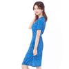 Lipbbam Creora Leoni Midi Wrap Dress Ldm03tl01