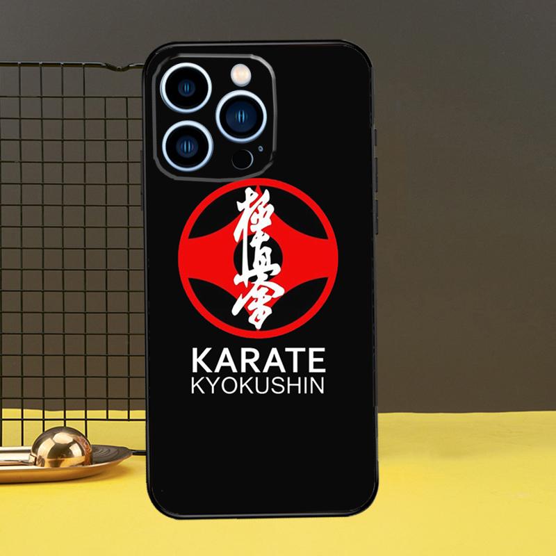 Oyama Kyokushin Karate Phone Cover For iPhone 12 13 Mini 11 14 Pro Max X XS XR Max 7 8 Plus SE Soft Case Fundas